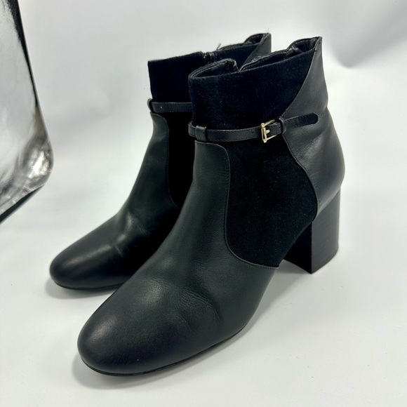 Cole Haan paulina black heeled ankle bootie size 8 - Picture 8 of 16